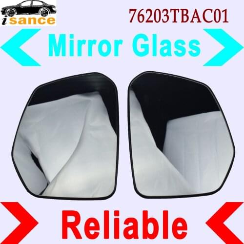 New Left Right Outer Rearview Side Mirror Glass Lens For HONDA CIVIC 2016-2020 FC1 FC7 With Heated 76253-TEX-G01,76203-TEX-G01