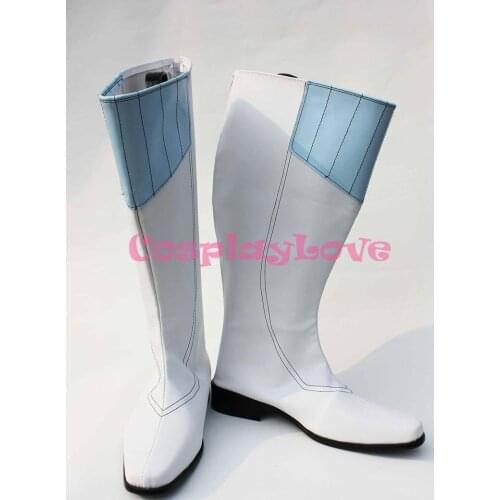 Game Unlight The Sinister Belinda Cosplay Shoes Boots White Hand Made Custom-made For Halloween Christmas Festival CosplayLove