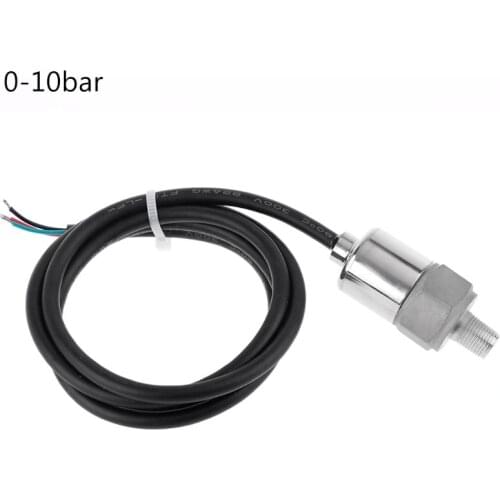 M4YC 1/8" Pressure Transmitter Oil Water Transducer Sensor Input 5V DC Output 0.5-4.5V 0-10/20/30bar