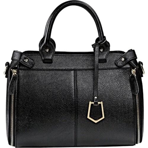 2019 Luxury Women Handbags Genuine Leather Women Bags Brand Designer Top-handle Bag Ladies Shoulder Bag Female Bag