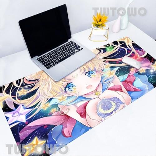 Speed Large Size HD Mouse Mat Natural Rubber Art Lovely Cartoon Soft Anti-slip Mice Pad Home Keyboard Pad Mouse Mat