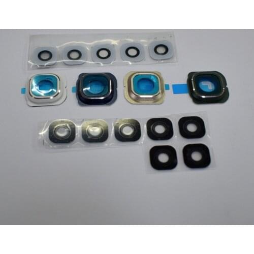 20sets Original New For Samsung Galaxy S6 edge G925 G925F Back Rear Camera Glass Lens Cover Repair Parts