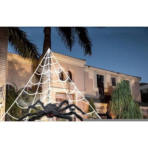 2021 Spider Webs Halloween Decorations For Indoor Outdoor Haunted House Theme Party Props Decoration Supplies