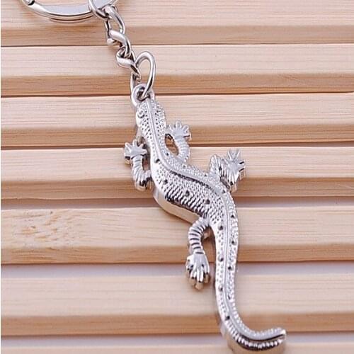 Fashion Personality Creative House Lizard Key Chains