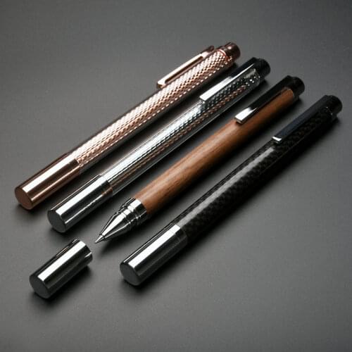 High-end KACO WISDOM Metal Rollerball Pen for Student Teacher Business Gift Luxury 0.5mm Black Ink Sign Pens with A Gift Box