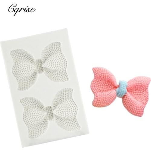 Bow-knot Cake Mould Cake Decorating Tools Fondant Mould Flower Silicone Mold DIY Cake Making Mold