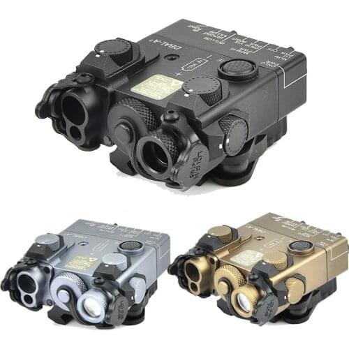 Tactical Hunting DBAL-A2 AN/PEQ-15A LED White Gun Light weapon light + Red laser Remote Switch Rifle Airsoft 20mm