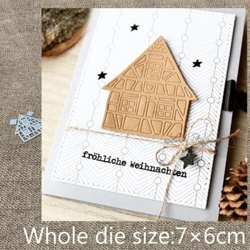 XLDesign Craft Metal Cutting Die cut dies house decoration scrapbook Album Paper Card Craft Embossing die cuts