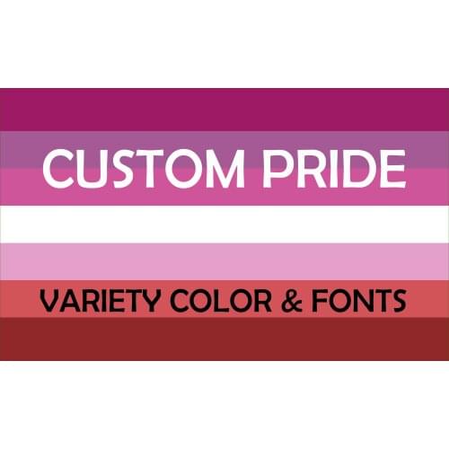 MOFAN Custom Lesbian Flag Double Sided