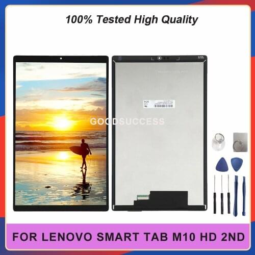 New 10.1'' For Lenovo Smart Tab M10 HD 2nd Gen TB-X306 TB-X306F TB-X306X LCD Display Touch Screen Digtizer Assembly Free Tools