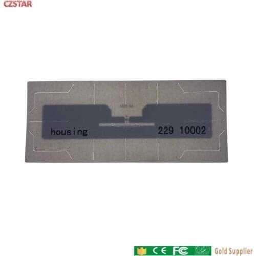 Printed ID number UHF Windshield Tag windscreen car uhf tags control assess Anti-tearing UHF Vehicle RFID Windshield Tag sticker