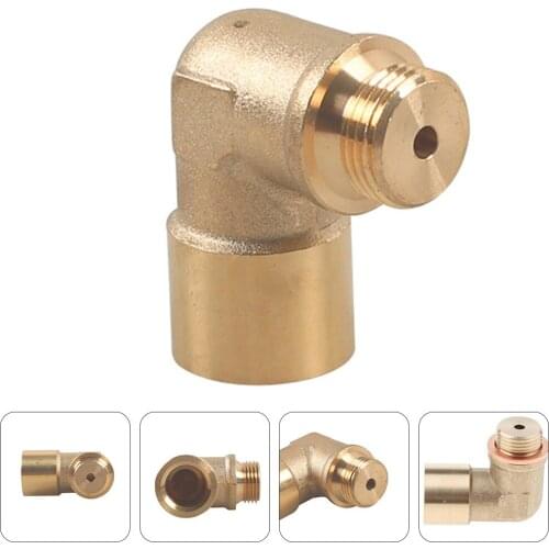 Durable M18X1.5 Bung Extension 90 Degree Oxygen Sensor Angled Extender Spacer