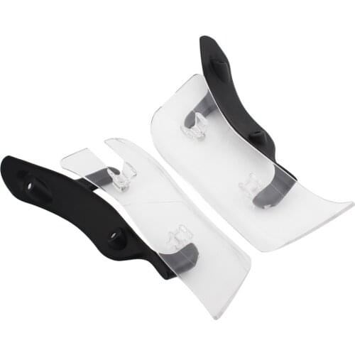 Motorcycle Clear Adjustable Upper Batwing Fairing Accents Air Deflector Wind Deflectors For Harley 15-Up Road Glide FLTRX FLTRXS