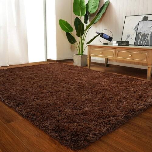 Fluffy Shag Area Rugs Home Decor Nursery Carpet College Dorm Living Room Carpet Home Decor Floor Carpet kids crawling carpet