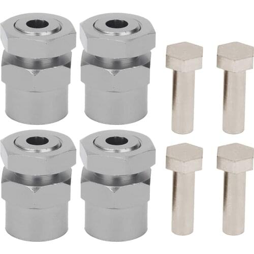 Rc 12mm to 17mm Wheel Hex Adapter for 1/10 RC Car Buggy Truck