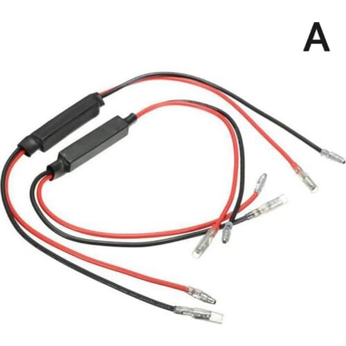 Motorcycle 12v Load Resistors LED Flasher Resistor Turn Signal Indicator Lights Slows down the flash rate