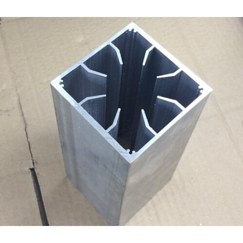 Fast Free Ship 8CM fan mating wind tunnel radiator 82.5X82.5X200mm Heatsink
