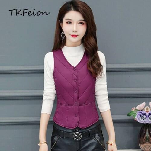 Women Slim Vest Coat Spring Autumn Ladies Fashion Short Waistcoat Stretch Waist V-neck Female Sleeveless Jacket Single Breasted