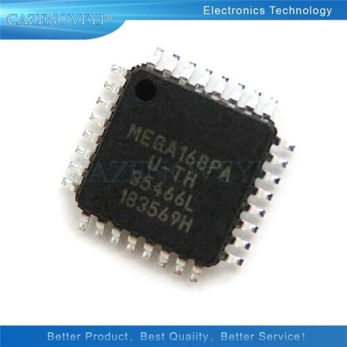 1pcs/lot ATMEGA168PA-AUR ATMEGA168PA-AU MEGA168PA-AU ATMEGA168PA ATMEGA168 MEGA168PA TQFP-32 In Stock