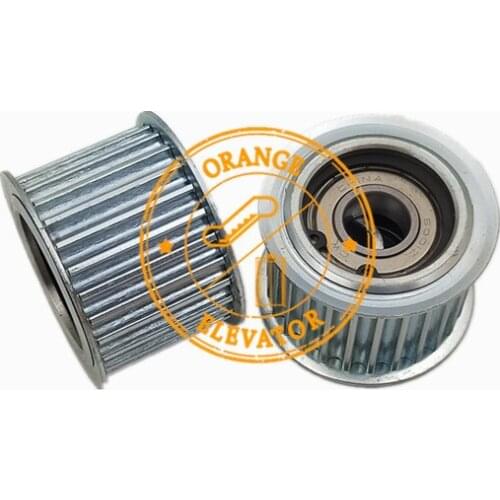 10 Pieces Elevator Door Motor Belt Roller OD44MM W33MM