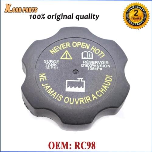 Car Coolant Tank Cap RC98 15075118 For BUICK ENCLAVE CADILLAC SRX CHEVY SILVERADO EXPRESS SUBURBAN GMC SIERRA YUKON HUMMER H2