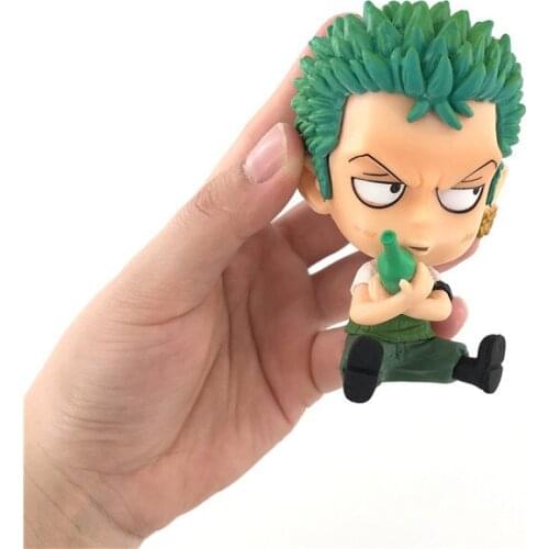 [MYKPOP]ONE PIECE Zoro Action Figure Decoration for Birthday Cake Desk Birthday gift Amine Fans Collection SC20110501