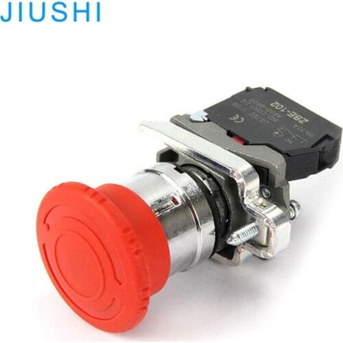 XB4-BS542 latching 22mm emergency stop button switch ZBE