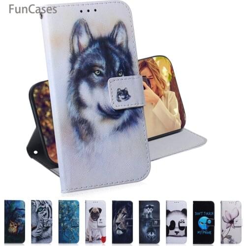 K20 Tiger Flip Wallet Case Book For phone case Redmi K20 Pro Bag Smart Phone Covers sFor Csse Redmi funda 7 7A GO K20 Note 6 7S