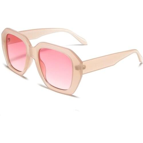 Classic Square Sunglasses Women Vintage Oversized Gradient Sun Glasses Shades Female Luxury Designer UV400 Irregular Sunglasses