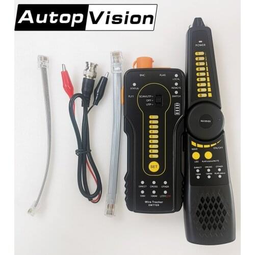 Multi-function Wire Tracker Detection-Line-Finder Network Cable Tester CT-66 Search UTP Cable, BNC Cable From Mess Cable