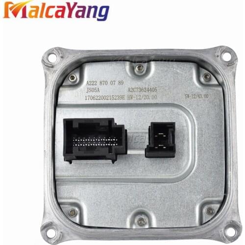 LED Headlight ballast control module for E/S Class W212 W222 W218 W205 A2228700789 2228700789