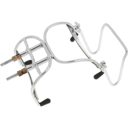 Durable Iron Erhu Waist Support Traditional Chinese Instrument Accessory 75 X 72mm