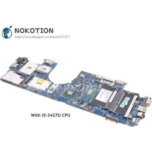 NOKOTION CN-01XX6Y 01XX6Y CN-02JD7M 02JD7M MAIN BOARD For Dell Latitude 6430U Laptop Motherboard QCZ00 LA-8831P SR0N7 I5-3427U