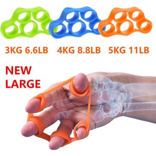 Silicone finger clip strength trainer resistance band hand shake wrist exercise stretching resistance finger trainer exercise fi