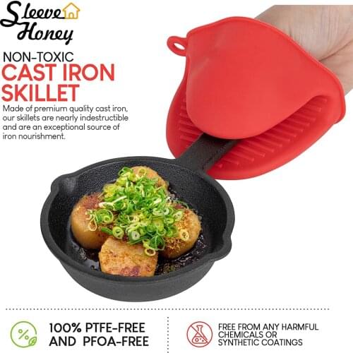 SLEEVE HONEY Cast Iron Pans