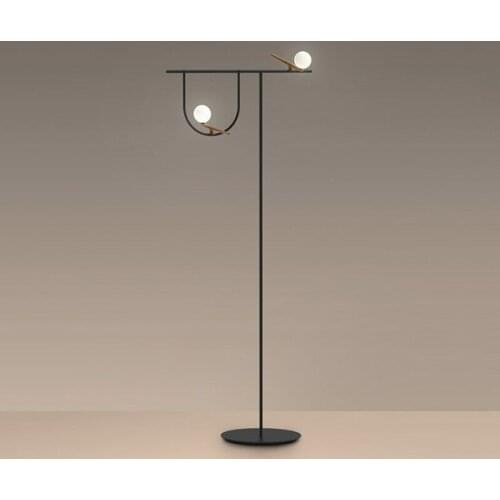 Modern Metal Floor Lamp Restaurant Bar Villa Hotel Home Living Room Reading Bedroom Beside Standing Light FA175