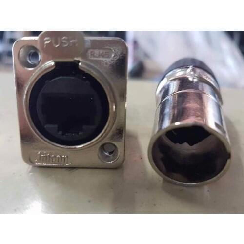 Led display air plugs, RJ45 cable fittings ,data cable cat5 connectors,data con design for led display