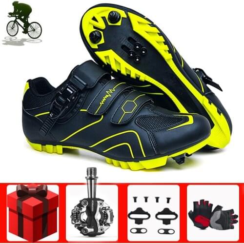 Self Lock Cycling Shoes Men Sapatilha Ciclismo Mtb Mountain Bike Cycling Bicycle Sneaker Women Professional Breathable Bicicleta