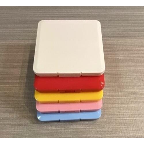 500pcs Mask Storage Box PP Silver Ion Disinfection Portable Mask Holder Organizer Face Masks Container Dustproof Mask Case