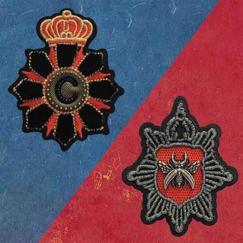 1Pcs wholesale clothingPatchesEmbroideryBadgeBackpack patch Paste on clothes bag shoesHand-sewn on clothes Sewing accessories