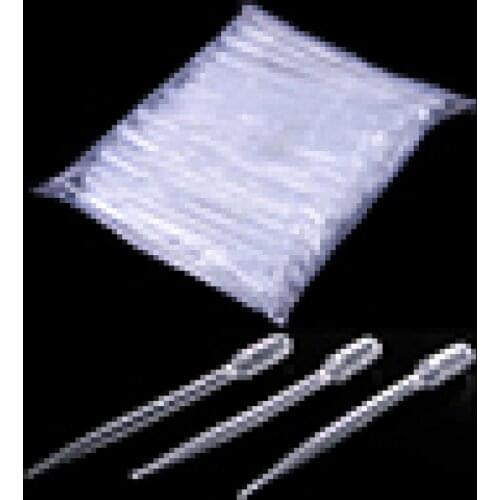 100Pcs 3ml Laboratory Pipettes Plastic Disposable 3ml Graduated Transfer Pipettes Eye Dropper Straw Set Makeup Tools