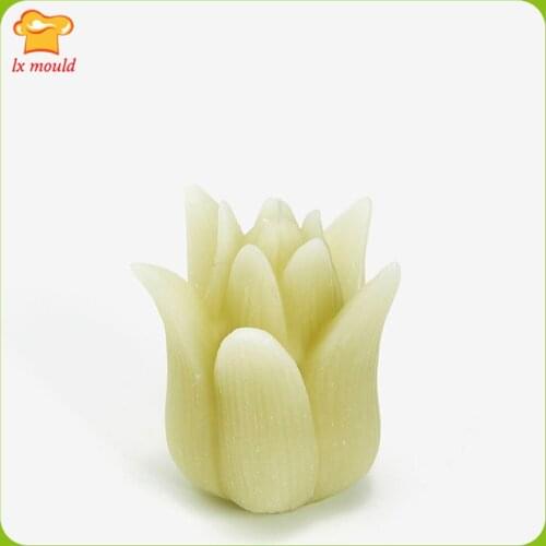 2018 new LXYY MOLD flower candle silicone mold household aromatherapy candle mold