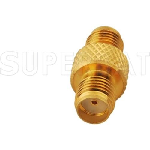 Superbat 5 pcs SMA Adapter SMA Female Jack to Jack Straight Medium Version RF Coax Connector