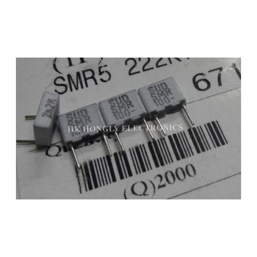50PCS SMR5 0.0022UF 100V 2.2nf 2200pf 2n2 222 P=5MM FILM CAPACITOR