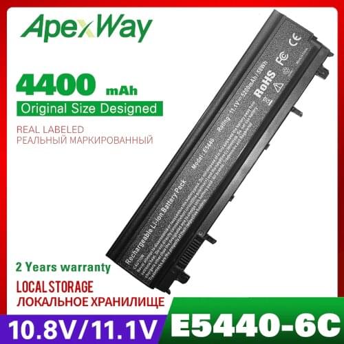 11.1V Laptop Battery For Dell Latitude E5440 E5540 3K7J7 970V9 9TJ2J N5YH9 TU211 VV0NF 451-BBID 451-BBIE 451-BBIF 312-1351 6Cell