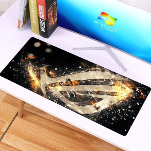 Large 90x40cm Gaming Mousepad ASUS Locking Edge Republic Of Gamers Fashion Mouse pad Otaku Office Desk Computer Mat