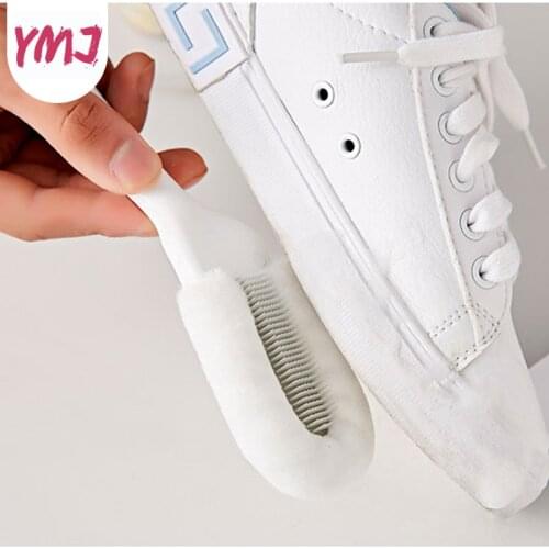 Sponge Silicone Shoe Brush Soft Hair Does Not Hurt The Surface Polishing Shoes Cleaning Tools Cleaning White Shoes Sneakers