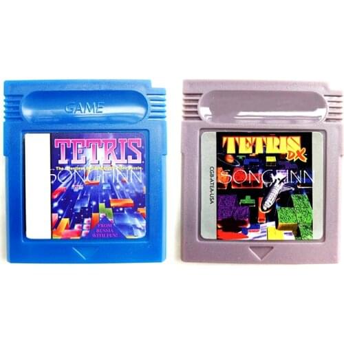 Tetris DX World Memory Cartridge for 16 Bit Handheld Video Game Console Card Accessories