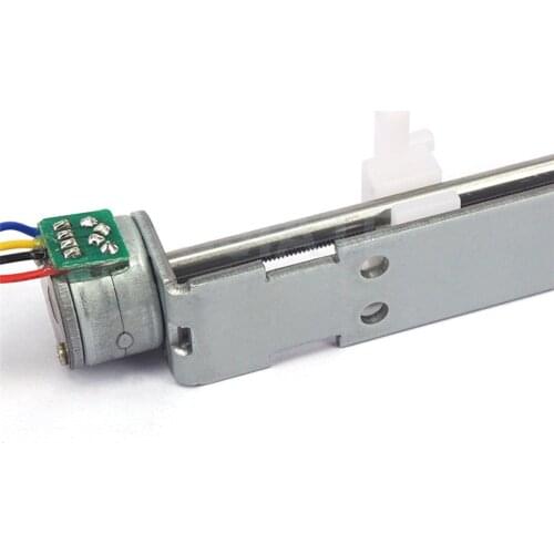 90mm Linear Screw Slider Stepper Motor 5V 2-phase 4-wire Pull Push Rod Actuator