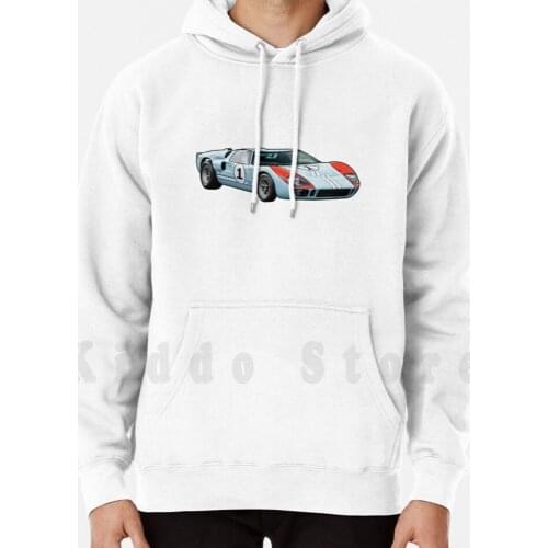 Gt40-24 Hours Of Le Mans-Ken Miles hoodie long sleeve Gt40 Gt40 24 Hours Of Le Mans Supercar Racecar Fast Car Vs